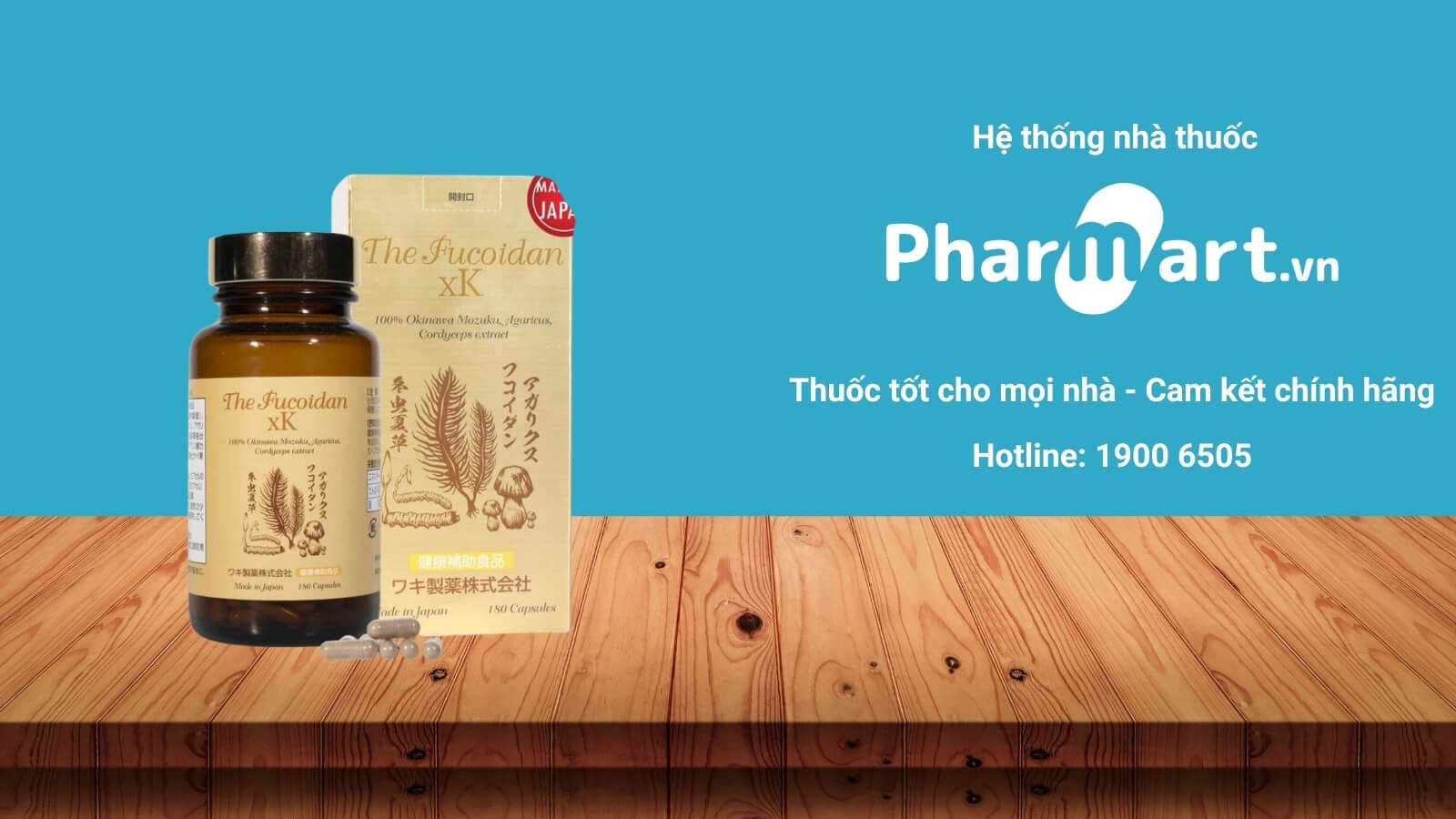 Mua The Fucoidan XK chính hãng tại Pharmart.vn