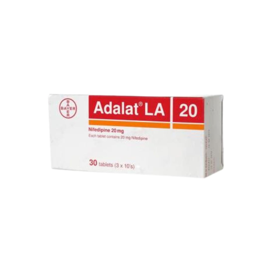 Thuốc Adalat LA 20mg - Điều trị tăng huyết áp - Pharmart.vn