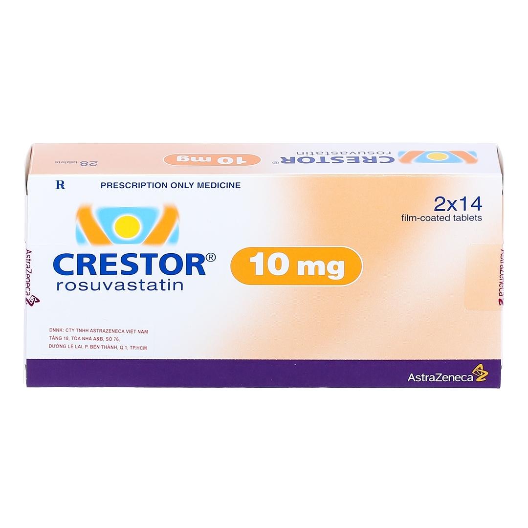 Thuốc Crestor 10mg Trị Tăng Cholesterol Pharmartvn