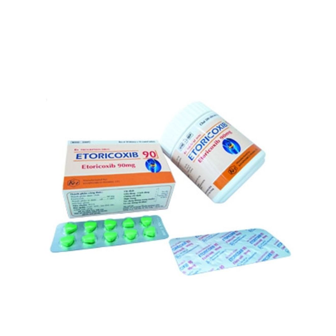 Thông tin về thuốc Etoricoxib 90 mg