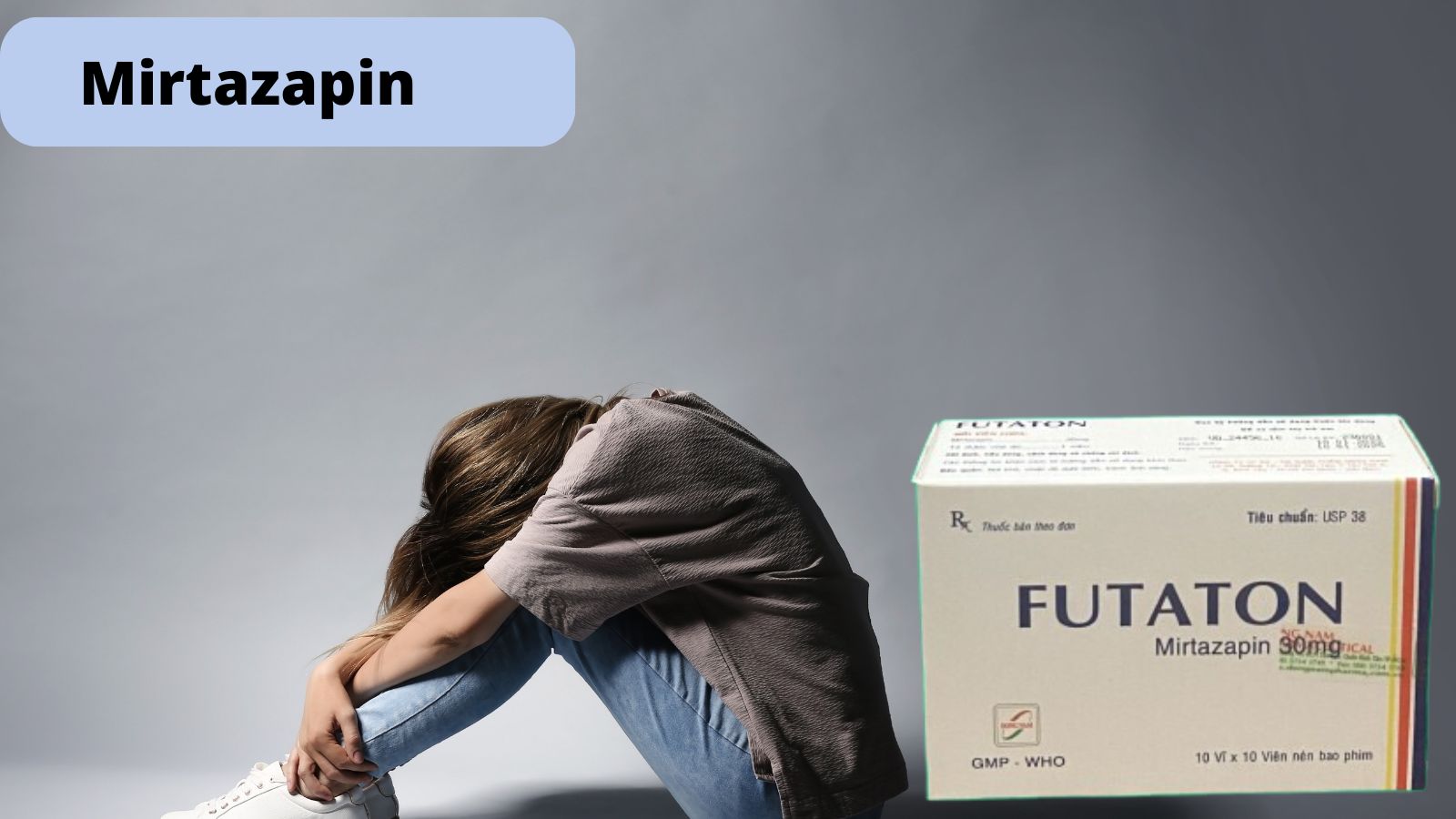 Mirtazapin 30mg thành phần chính của thuốc Futaton