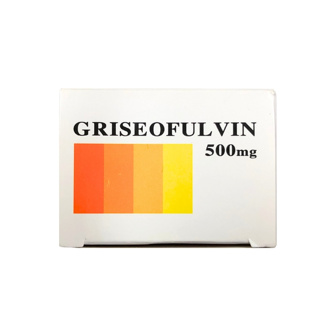 Thuốc Griseofulvin 500mg Điều Trị Nấm Da Nấm Da đầu Pharmartvn