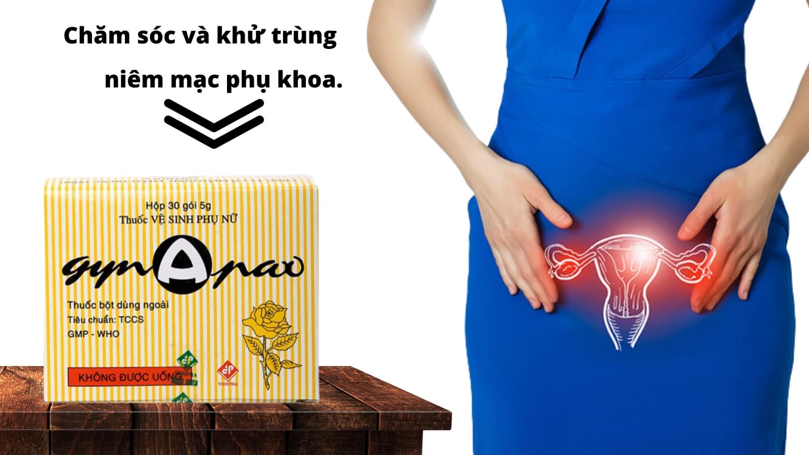 Gynapax - Thuốc bột vệ sinh phụ khoa