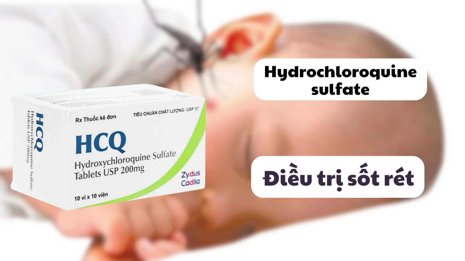 Thành phần và công dụng của HCQ Cadila