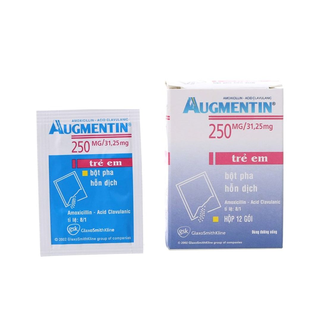 Tác dụng phụ của Thuốc Augmentin 250mg