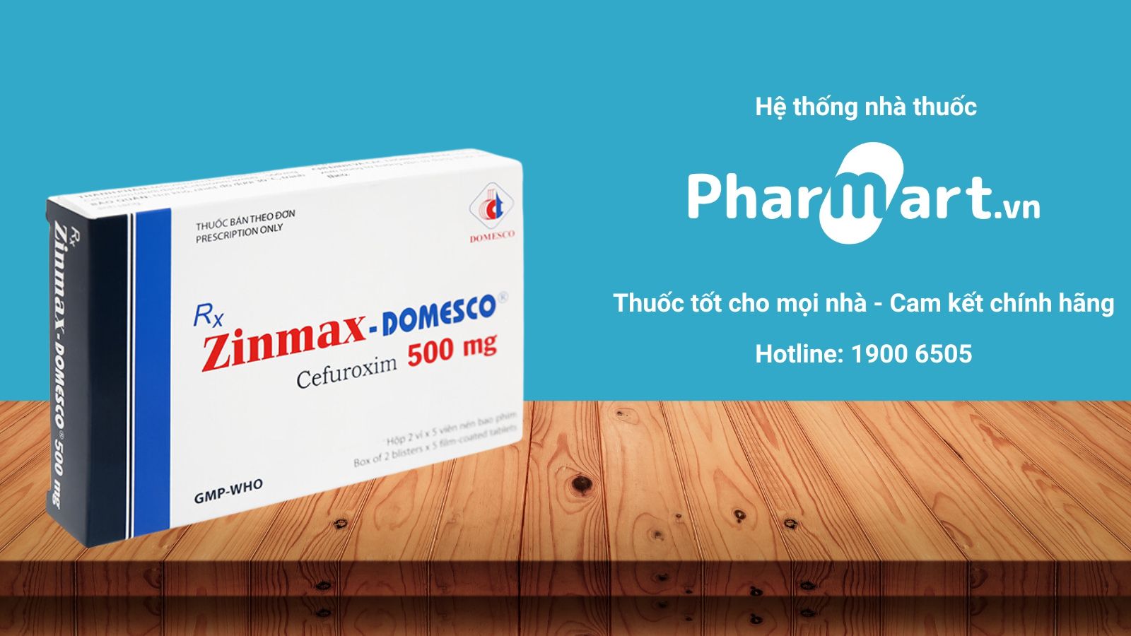 Mua ngay Zinmax 500mg tại Pharmart.vn