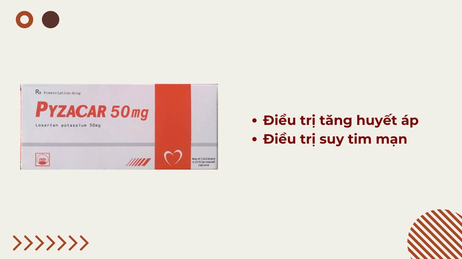 Losartan là hoạt chất được sử dụng rộng rãi trong điều trị tăng huyết áp