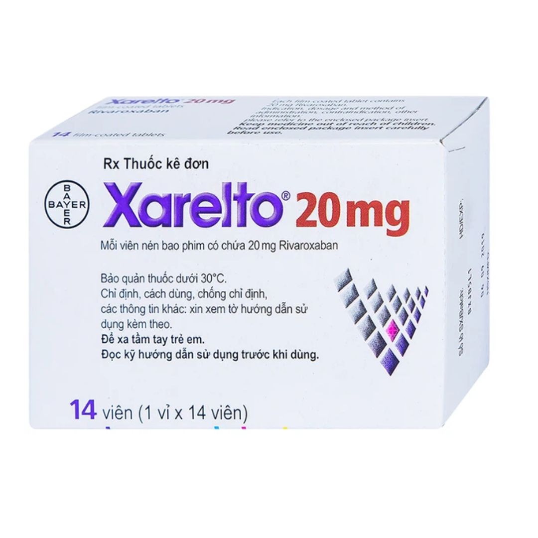 Thuốc Xarelto 20mg - Dự Phòng đột Quỵ - Pharmart.vn