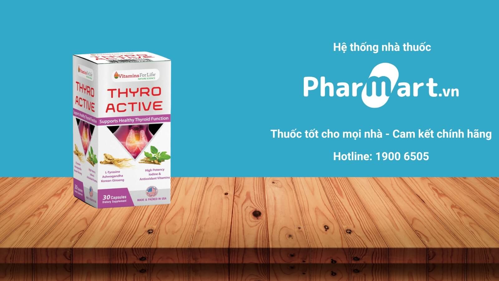 Mua Thyro Active chính hãng tại Pharmart.vn