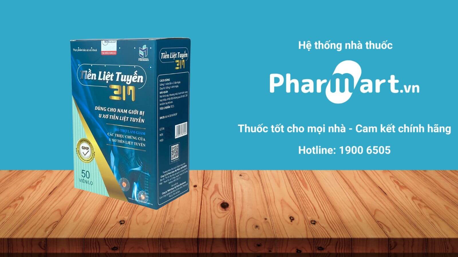 Mua Tiền liệt tuyến 3M chính hãng tại Pharmart.vn
