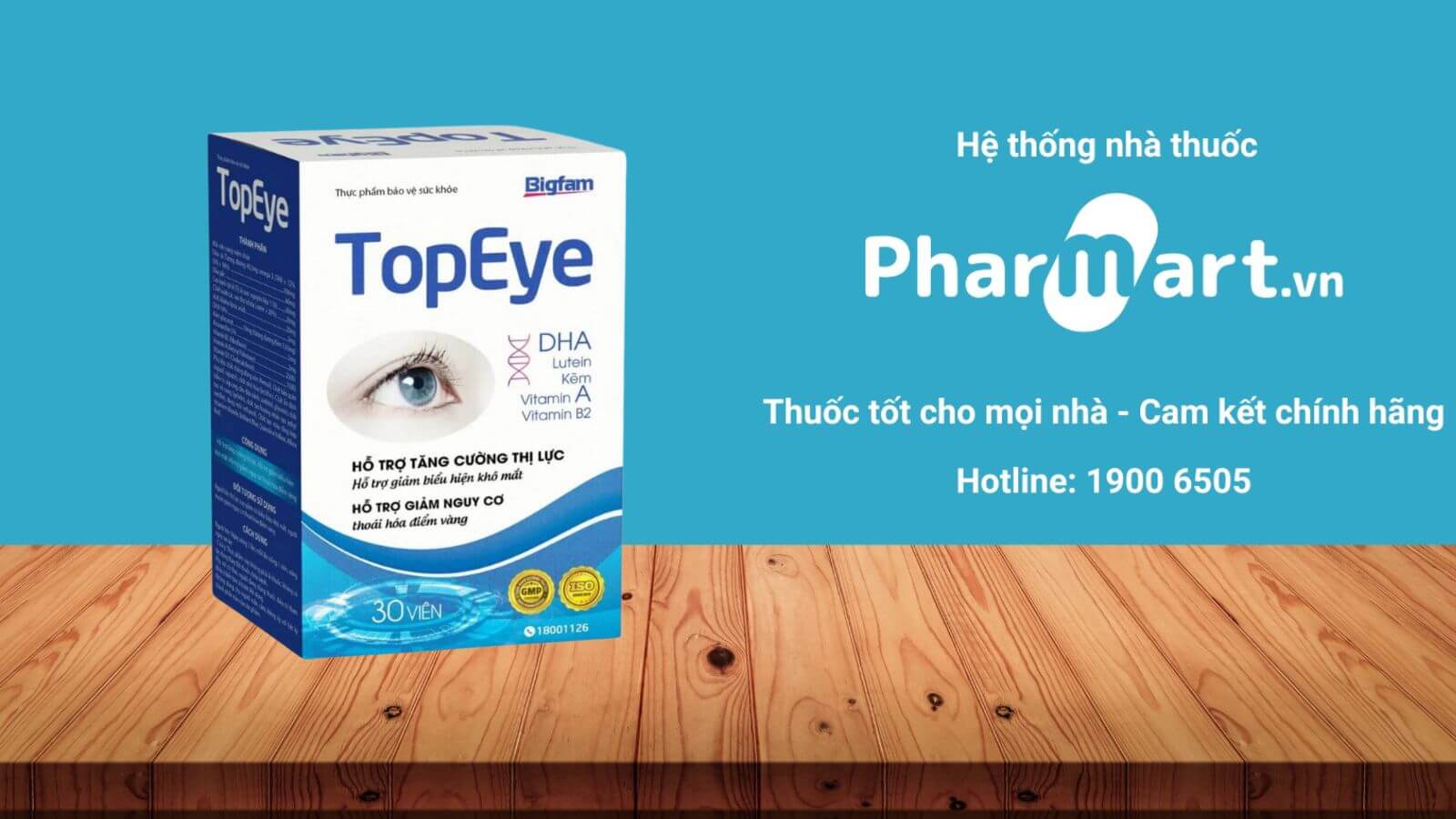 Mua Top Eye chính hãng tại Pharmart.vn