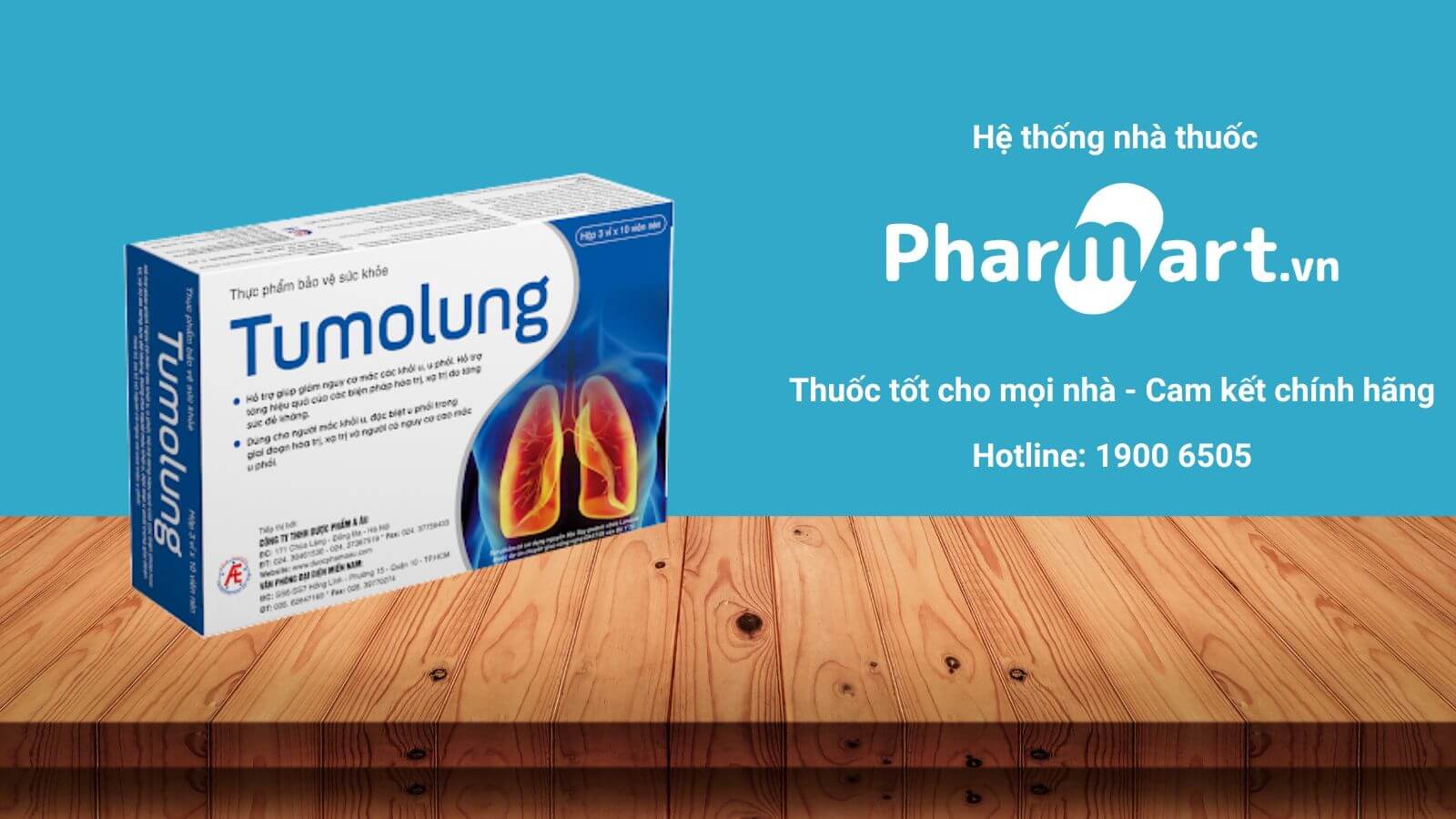 Mua Tumolung chính hãng tại Pharmart.vn