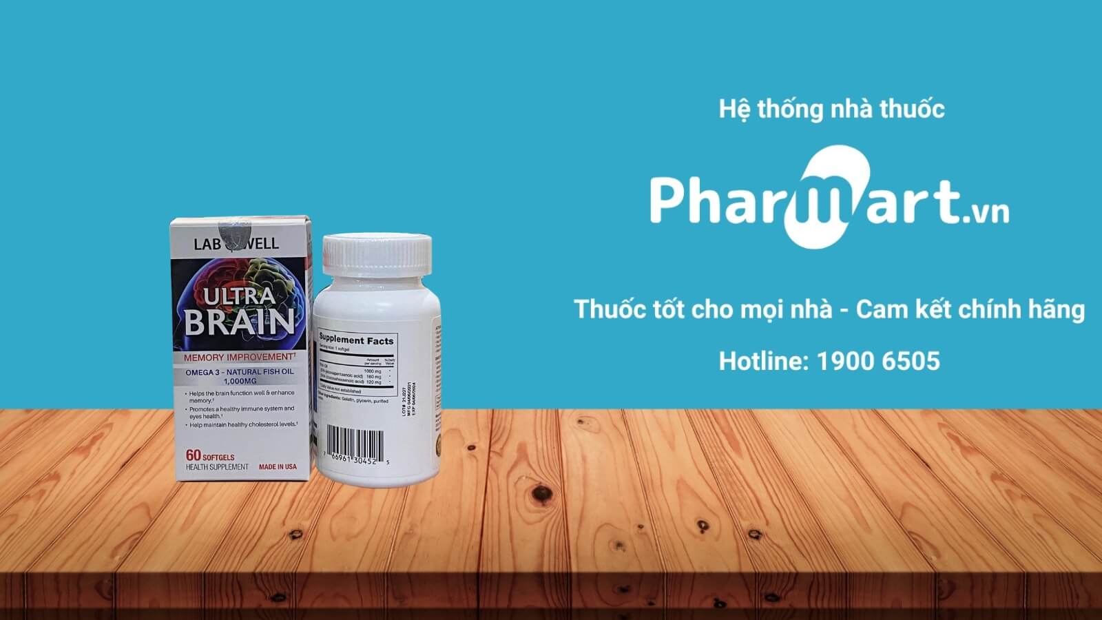 Mua Ultra Brain chính hãng tại Pharmart.vn 