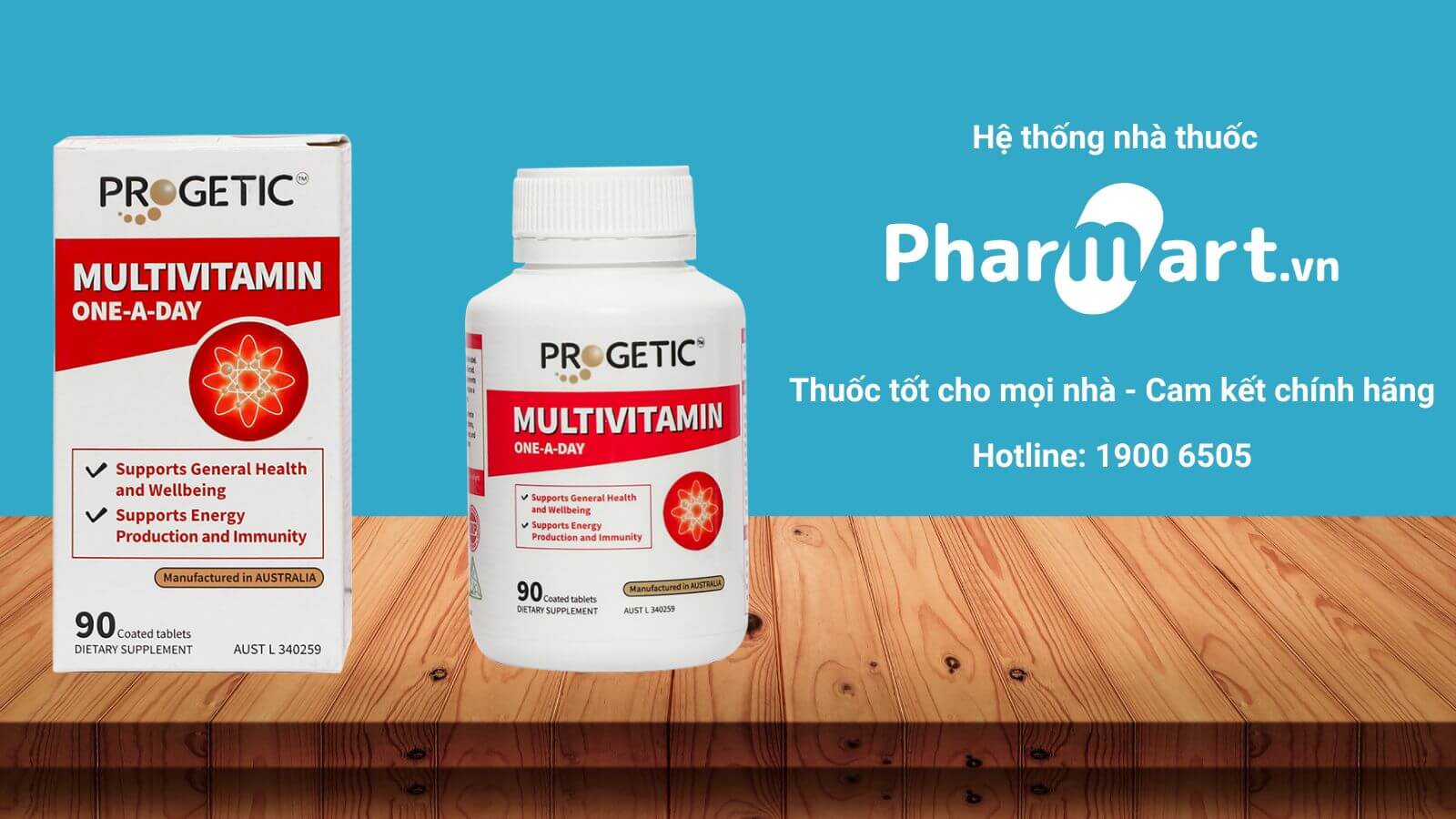 Mua ngay Progetic Multivitamin chính hãng tại Pharmart.vn