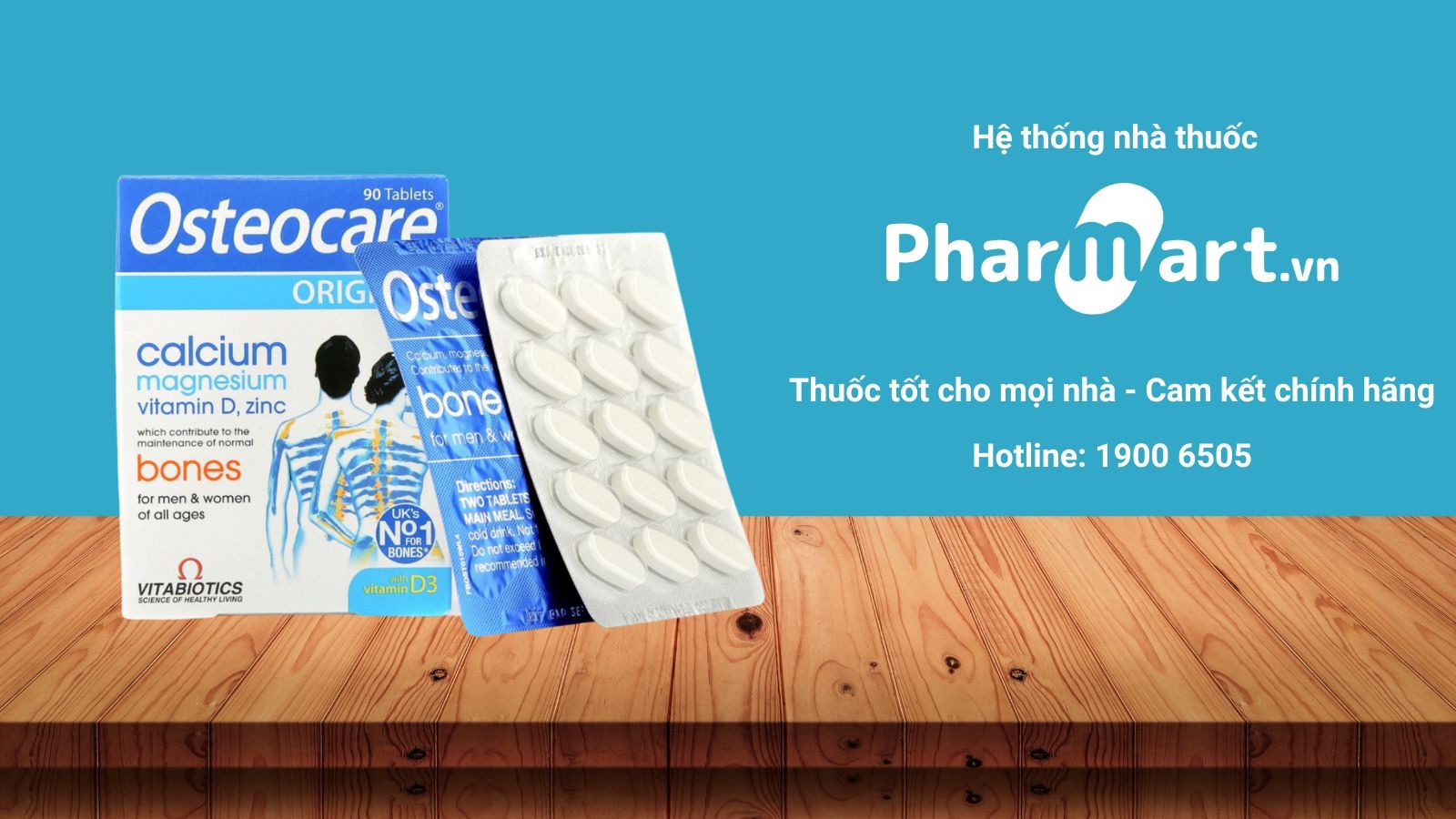 Mua Vitabiotics Osteocare chính hãng tại Pharmart.vn