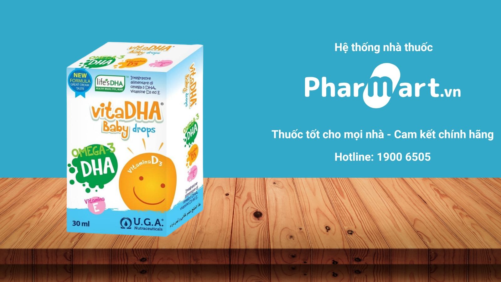 Mua ngay VitaDHA Baby Drops tại Pharmart.vn