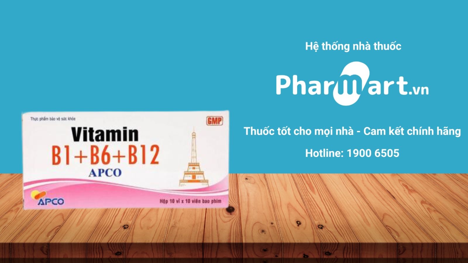 Mua Vitamin 3B APCO chính hãng tại Pharmart.vn