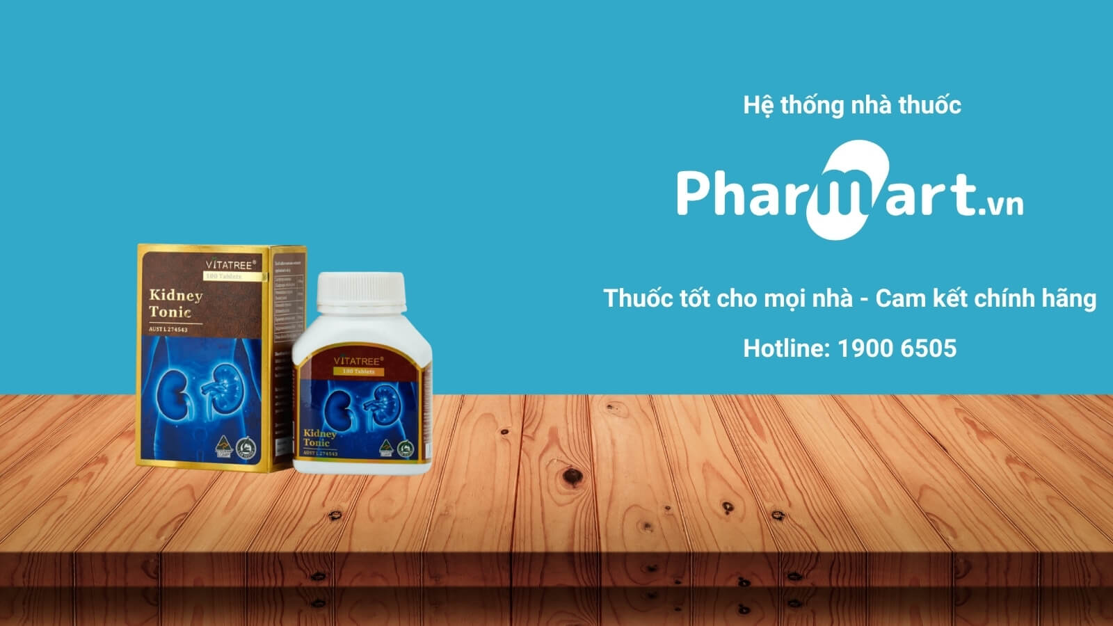 Mua Vitatree Kidney Tonic chính hãng tại Pharmart.vn 