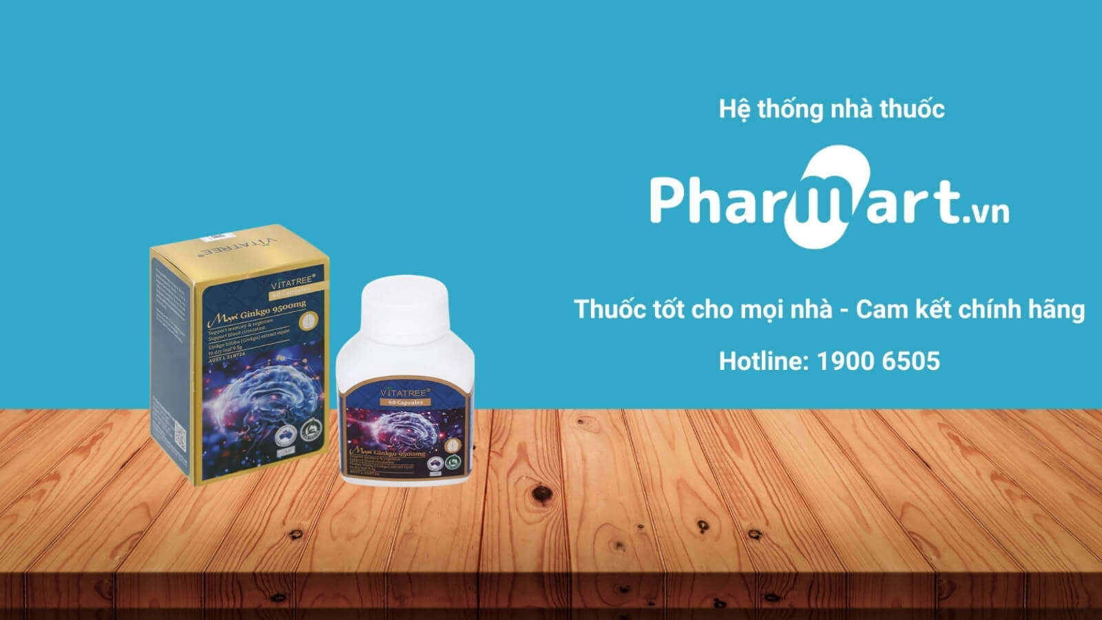 Mua Vitatree Mega Ginkgo 9500mg Max chính hãng tại Pharmart.vn 