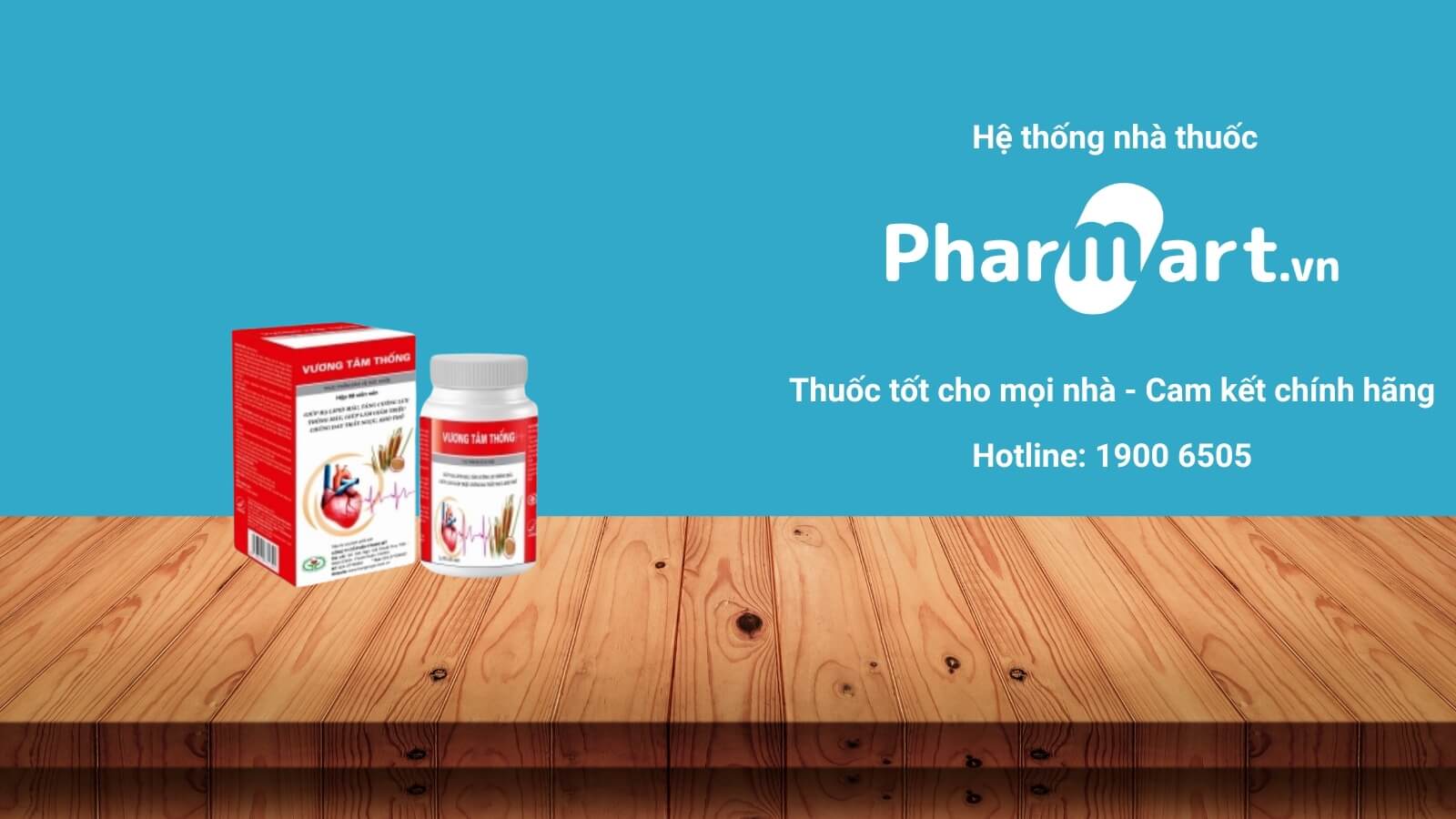 Mua Vương Tâm thống chính hãng tại Pharmart.vn