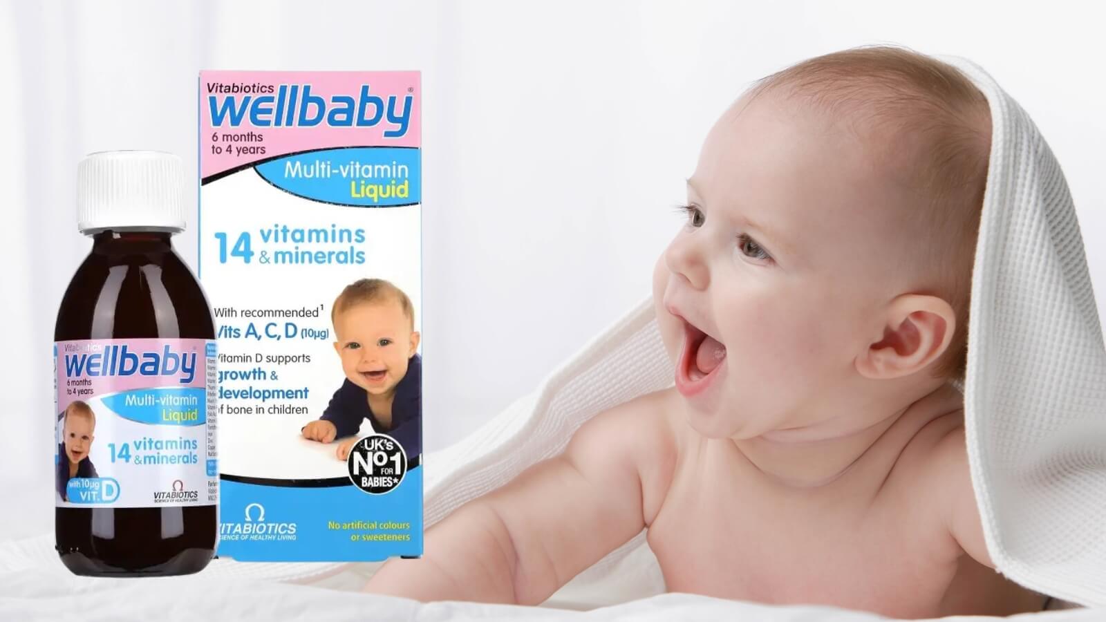 Wellbaby Multi-vitamin Liquid - Tăng Cường Sức Khoẻ - Pharmart.vn