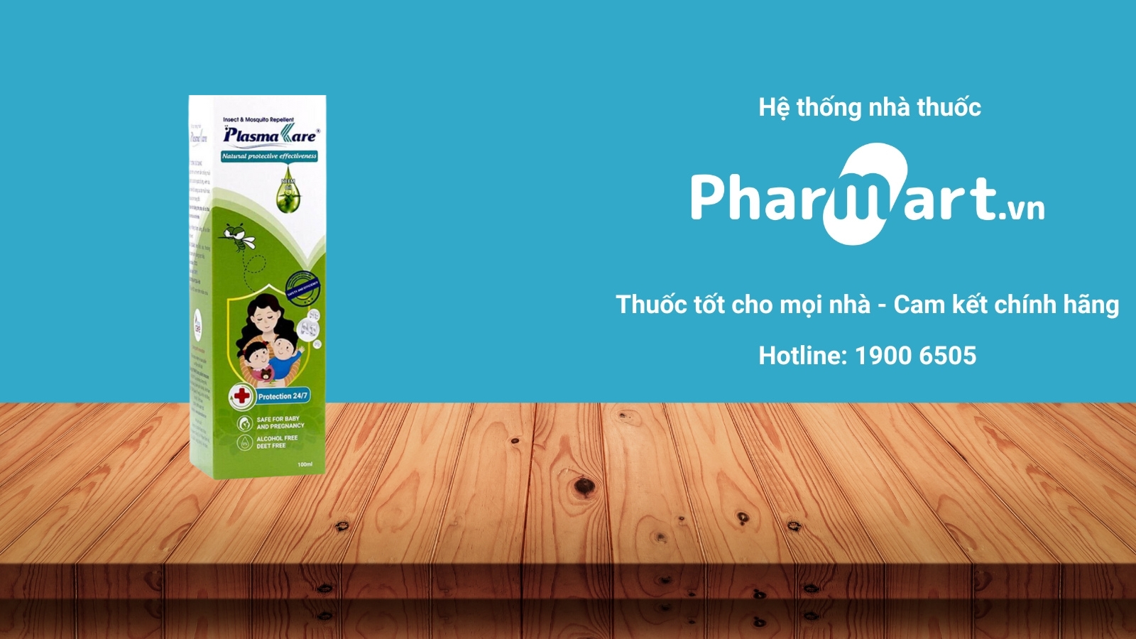 Xịt chống muỗi PlasmaKare